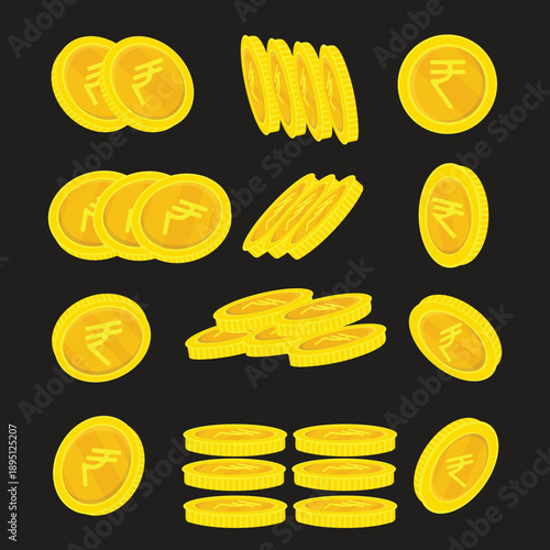 Gold coins crypto gold coins eps file foe download