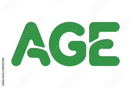The logo of AGE is prominently displayed on a clean white background