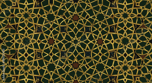 Vibrant Yellow Line Pattern Repetition in a Green Field View