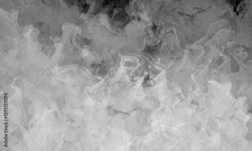 Abstract vapor movement expressing softness and intensity