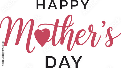 Happy mother's day greeting card with heartfelt message