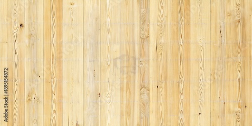 Natural Light Golden Pine Wood Vertical Straight Grain Texture Background