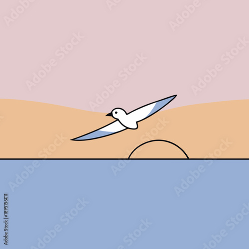 stork with baby girl