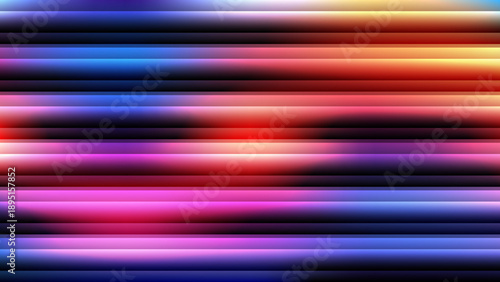 Vibrant abstract background 309.ai flowing horizontally with dynamic stripes of light and color in motion across the frame in a high-speed visual representation