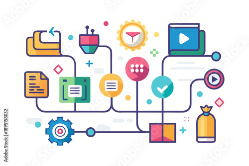 data learning pipeline process visualization