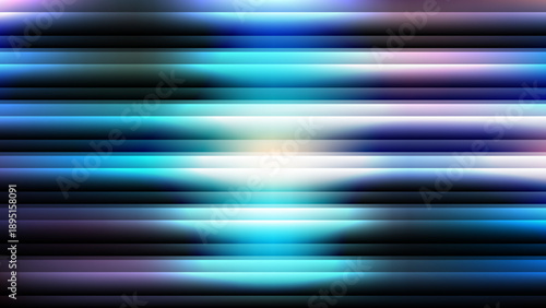 An abstract digital artwork featuring vibrant, blurred lines and shapes in shades of blue, creating a dynamic, futuristic scene from a close-up viewpoint, file reference 329.ai