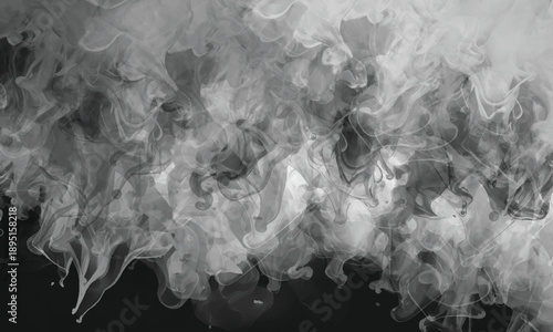Abstract vapor movement expressing subtle energy and motion
