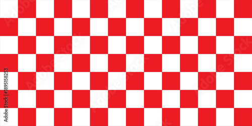 Red white tablecloth pattern lines. Gingham seamless pattern. Christmas backgroound. Strokes texture for textile shirt plaid, tablecloth, cloth, blanket, paper, makeup. Checkered print.