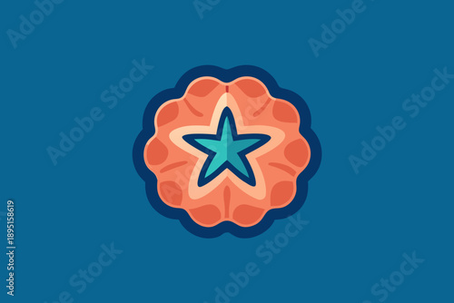 neural brain core technology icon