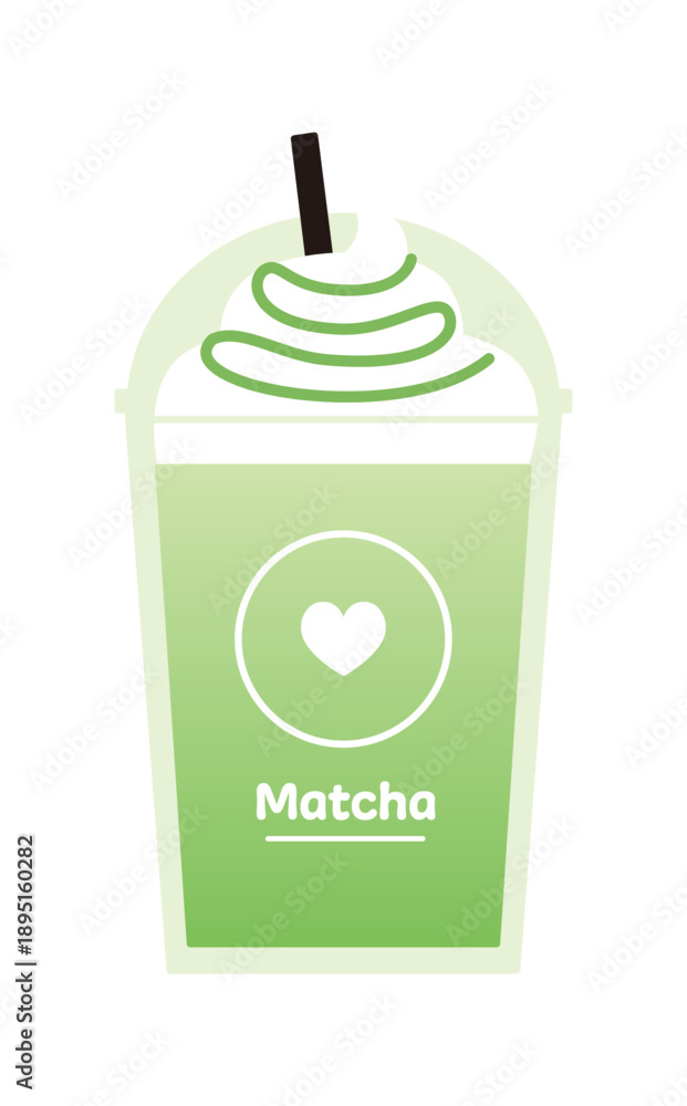 Fototapeta premium matcha_frap