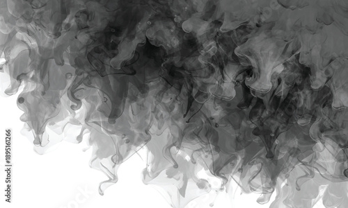 Soft smoke movement forming a mysterious and elegant background