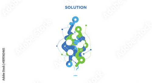 Vector molecular structure solution concept