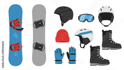 Winter sports gear: essential snowboarding equipment for safety and performance