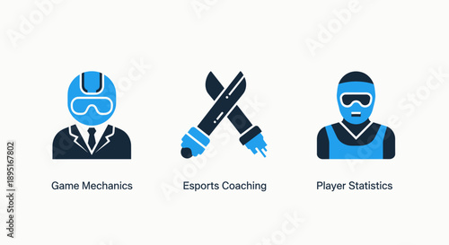 Esports Icons: Game Mechanics, Coaching, and Player Statistics for Competitive Gaming