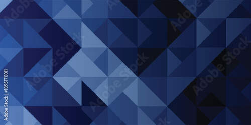 Abstract Blue Geometric Triangle Pattern Background for Tech, Design, and Digital Projects