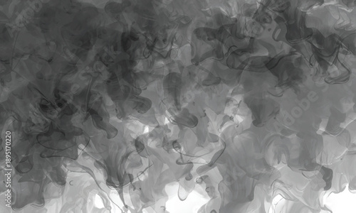 Organic smoke flow creating depth and visual intrigue