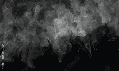 Abstract smoke textures evoking mystery and emotional intensity