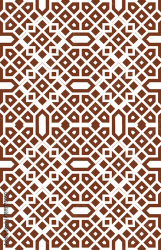 seamless geometric pattern ornament classic design