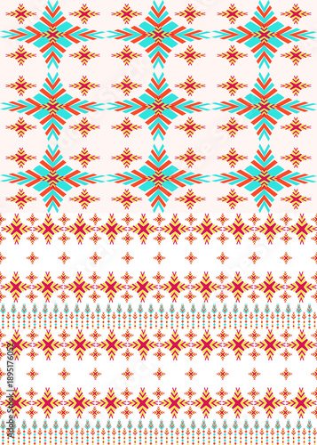 Geometric ethnie pattern, pattern, vector, design, texture, illustration, seamless