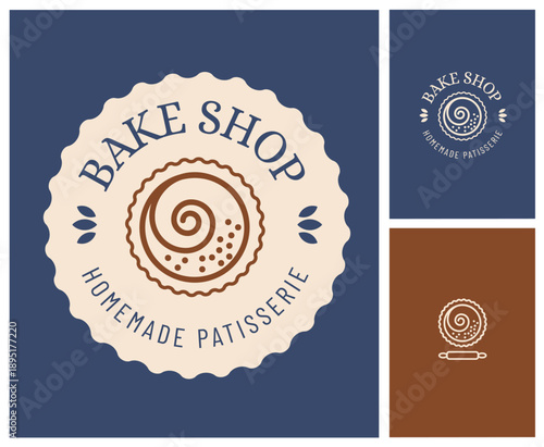 Charte graphique pour pâtisserie, salon de thé, traiteur sucré pour réception, évènement, séminaire, mariage, anniversaire, salon, organisateur, chou à la crème, dessert, pièce montée, saveur, parfum