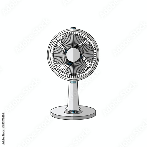 Modern Desk Fan