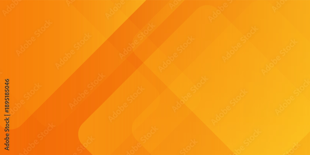 Foto Abstract polygon orange and yellow geometric background