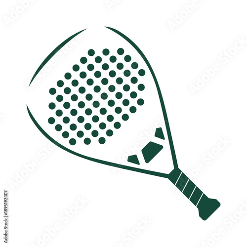 Padel logo icon design