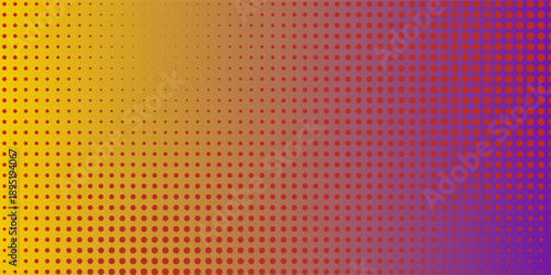 Retro pop art yellow pink background with halftone dot pattern in bold. Pop art comic colorful style