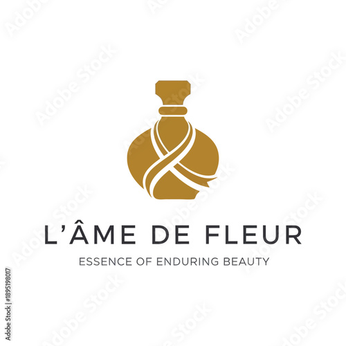 Luxury Perfume Bottle with Elegant Design.