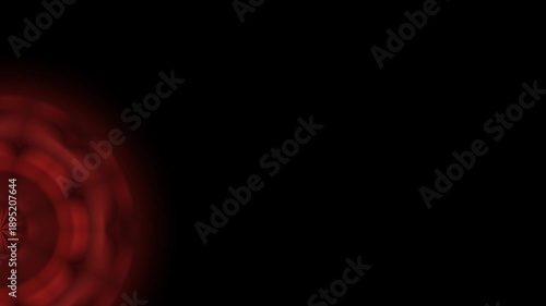 Wallpaper Mural Abstract red light pattern on black background, artistic design, modern style. Torontodigital.ca