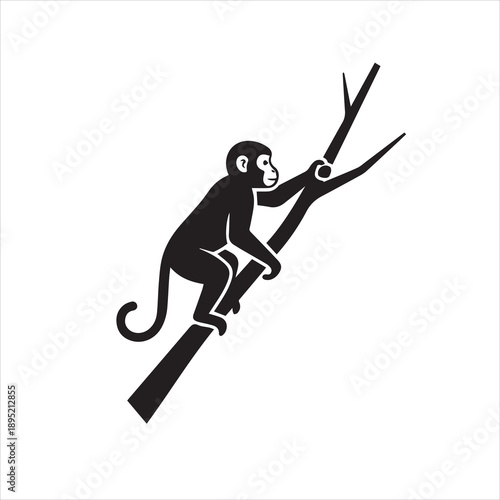 vector illustration of a hockey with sword