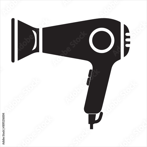 hair dryer vector illustration