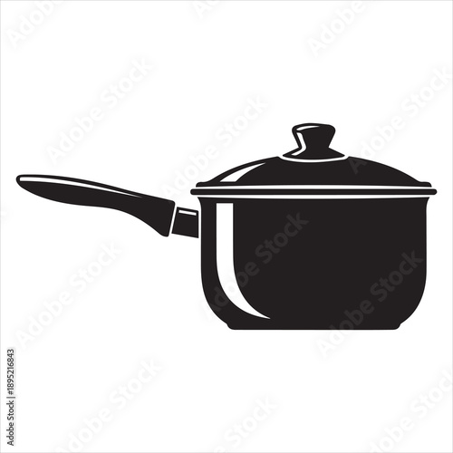 stainless steel pan with lid