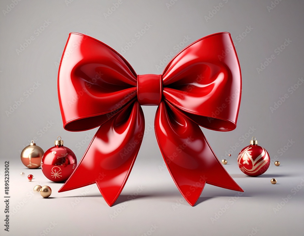 custom made wallpaper toronto digitalRealistic pink bow on white background. Decorative satin ribbon element for social