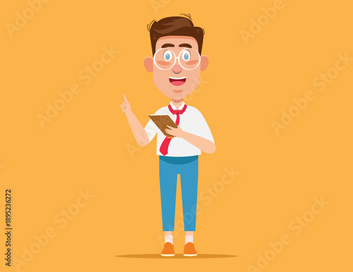 Businessman Character Vector Design