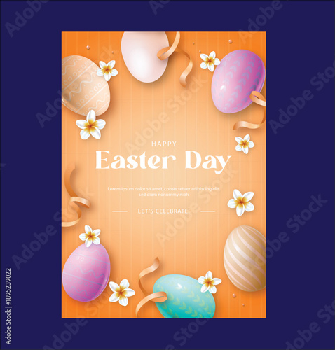 poster happy easter day 