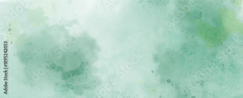 Abstract watercolor art background template. olive green watercolor backdrop empty space for text, banner, presentation or product display graphic design