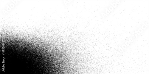 Vector Abstract grunge texture dust particle grain on transparent background. Gritty abstract gradient texture with grainy halftone overlay on monochrome vector background. Stipple background with 