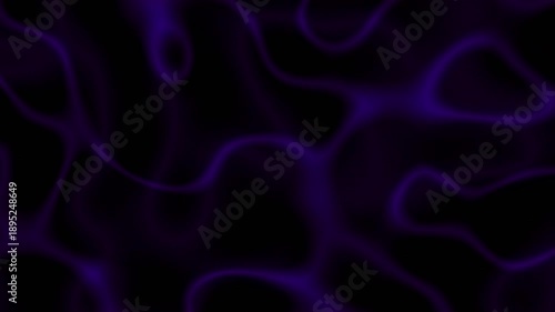 Dark Matter Purple Flow. Abstract Midnight Violet Liquid.