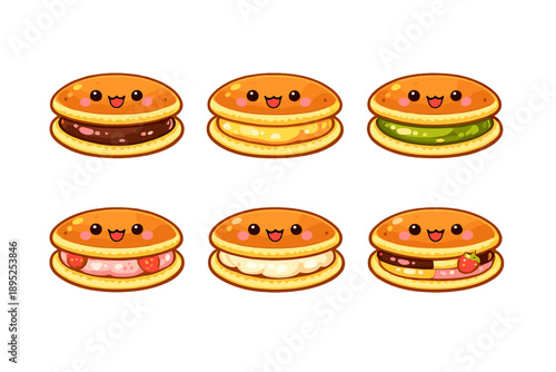 Food icons set. Containing burger, sandwich, snack, dessert, cake, meal, cuisine, delicacy, gourmet, cooking, eatery, feast, flavor, tasty, culinary,