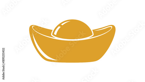Golden Dumpling in a Steamer Basket.