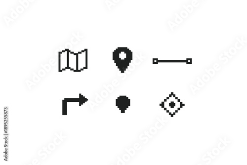 Navigation and Map Icons Set. Featuring location, route, direction, GPS, map, marker, road, travel, and more.