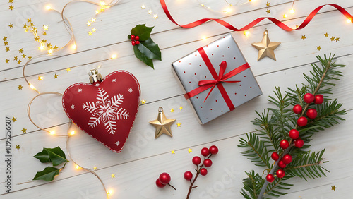 Heartfelt Christmas Magic Festive Ornament & Holiday Cheer