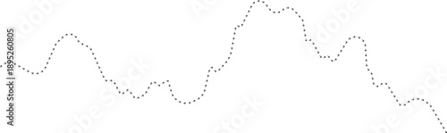 Arrow path line chart showing bounce movement across data points.
