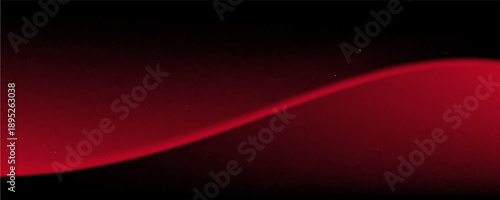 Red and black gradient color banner background with soft transition, empty red background with rough noise grain surface.