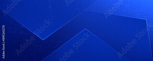 Abstract blue white dot pattern gradient texture technology background.vector future tegnology.