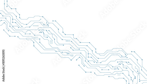 High tech technology texture circuit board abstract background with electronic motherboard details futuristic digital pattern vector illustration for innovation technology and science design