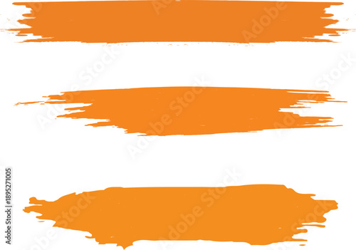 Abstract watercolor background with orange paint splashes and torn paper style borders for creative design