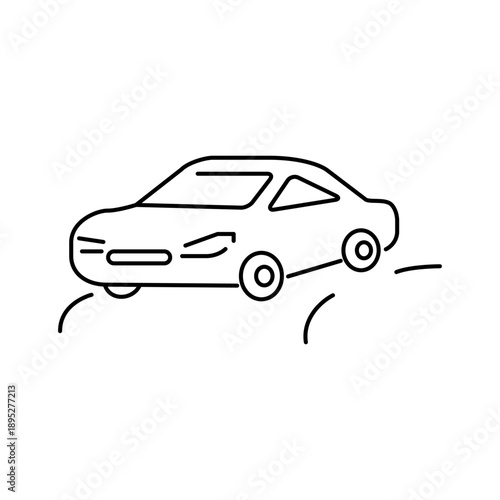 ドライブをイメージしたアイコン