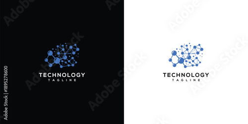 Modern technology company logos displayed side by side on contrasting backgrounds